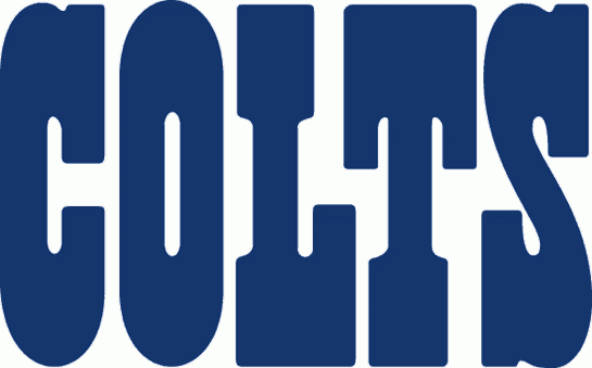 Indianapolis Colts 2002-Pres Wordmark Logo fabric transfer